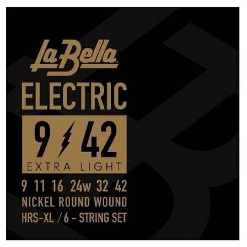 La Bella HRS-XL Extra Light Струны для электрогитары la bella hrs xl extra light струны для электрогитары