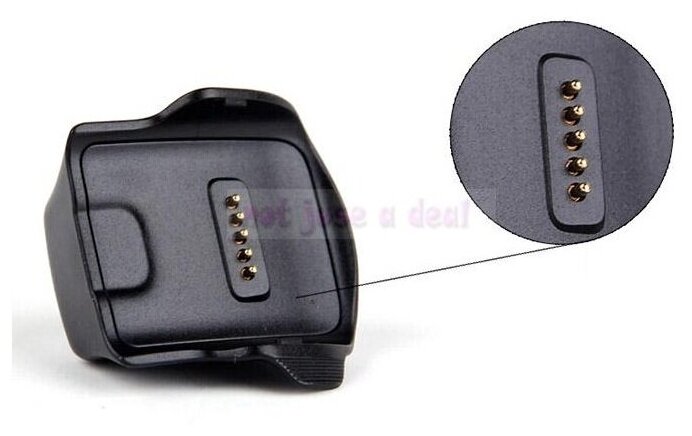 USB-зарядное устройство кабель/док-станция MyPads для умных смарт-часов Samsung Gear Fit SM-R350