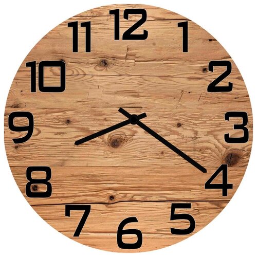 фото Svs настенные часы svs 3002987 дерево