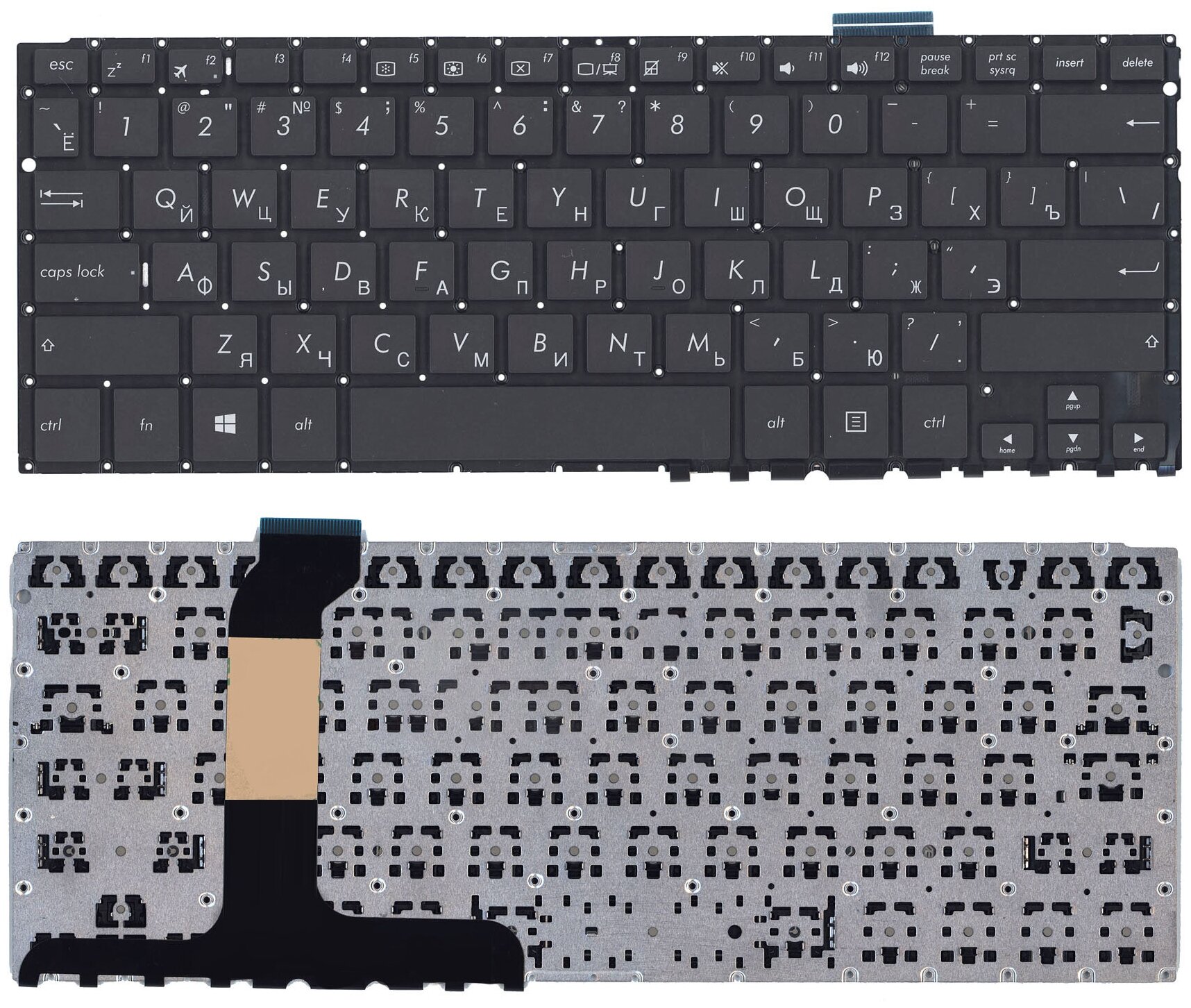Клавиатура для ноутбука Asus UX360CA черная