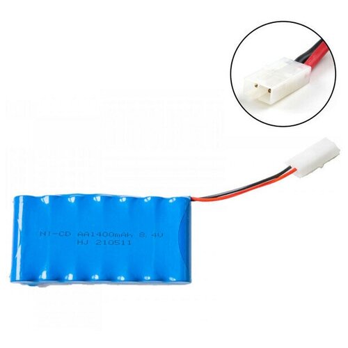 Аккумулятор NI-CD 8.4V 1400MAH TAMIYA - NICD-84F-1400