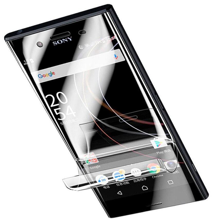 Гидрогелевая пленка Rock на экран Sony Xperia XZ1