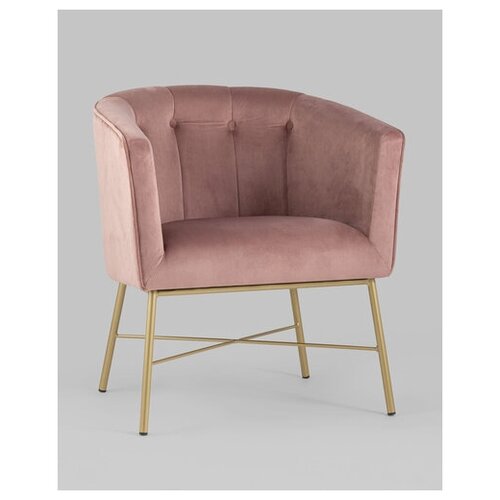 фото Кресло шале, велюр розовый stool group