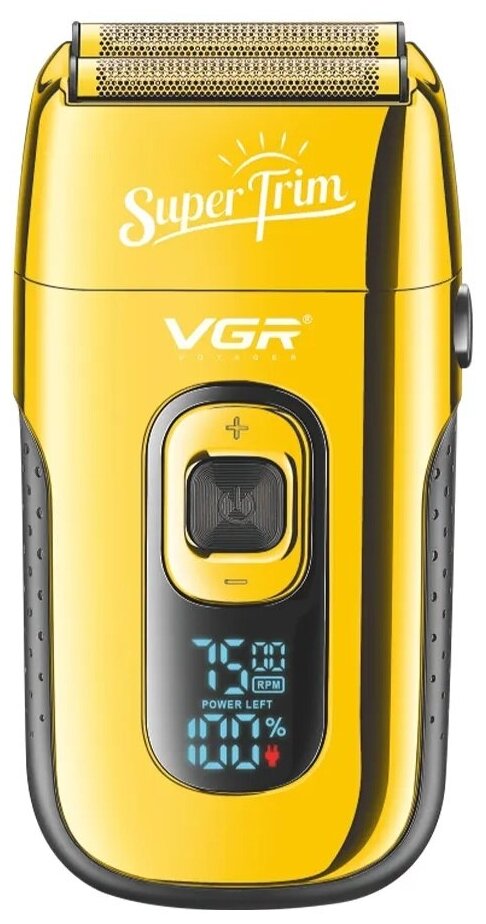 Электробритва VGR Professional V-332, золотой - фотография № 2