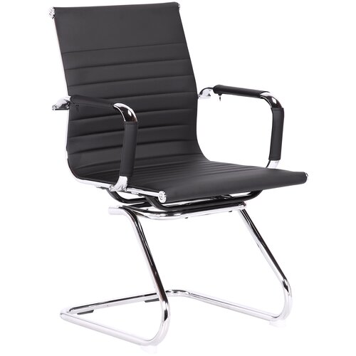 Кресло для посетителей TopChairs Visit, чёрный