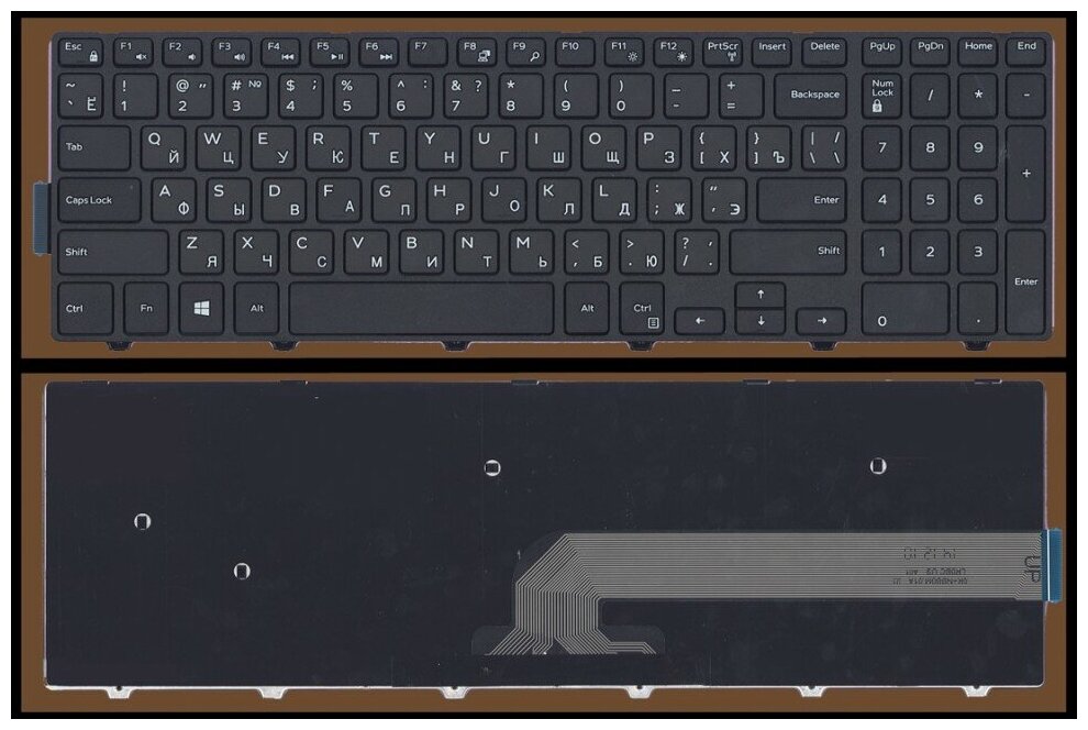 Клавиатура для Dell Inspiron 3542 15-5547 17-5748 15-3541 15-3542 15-5542 15-5545 MP-13N73SU-442