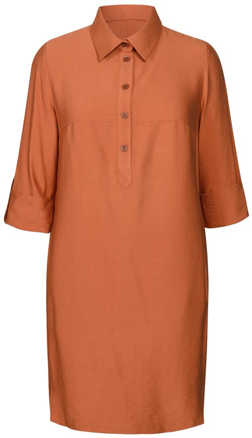 Рубашка  Mila Bezgerts, размер 94, коричневый