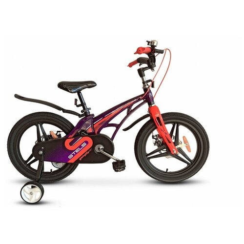 Велосипед двухколесный 14 Stels Galaxy цвет красно-фиолетовый V010 модельный ряд 2021 года 1199000₽