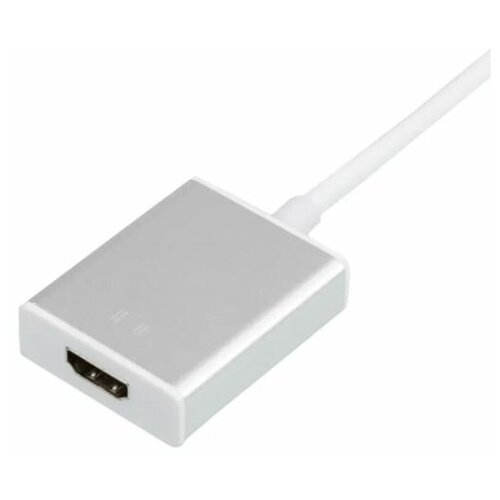 Адаптер переходник с Type-C USB на HDMI 0.1м белый Atcom AT3888 4 k адаптер usb c to hdmi 0 1m at3888 atcom