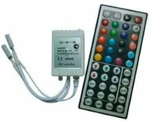 Ecola LED strip RGB IR controller 12A 144W 12V (288W 24V) с большим инфракрасным пультом управления