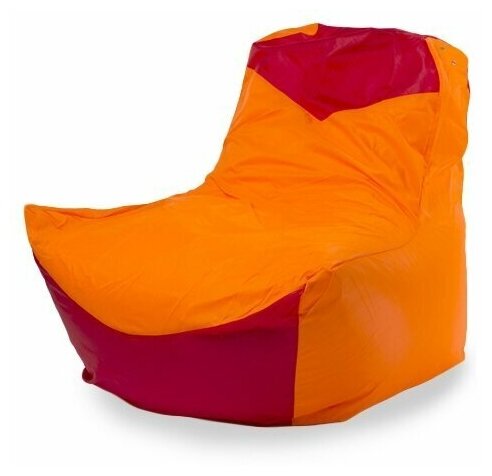 Мир Пуффов Кресло-мешок «Классическое» Оранжево-красный