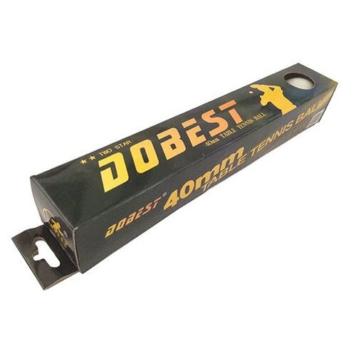 Мячи для настольного тенниса DOBEST BA-02 ** 6шт/уп (BA-02/2)