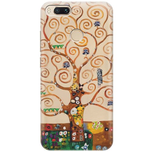 фото Gosso ультратонкий силиконовый чехол-накладка для xiaomi mi a1 с принтом "климт"