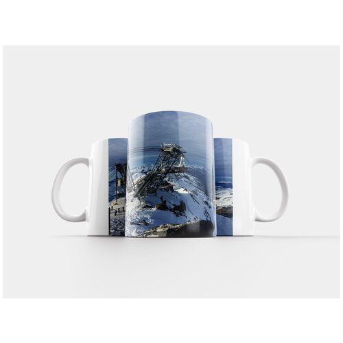 фото Кружка "зима, снег, поднимать" 320 мл lotsprints