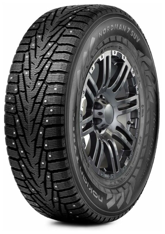 Автошина Nokian Nordman Nordman 7 SUV 225/55 R18 102T XL шипованная