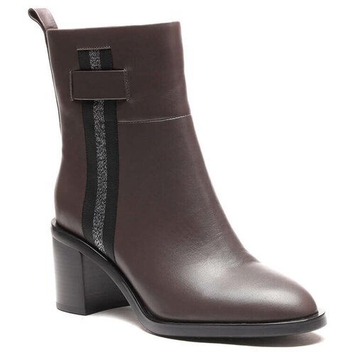 фото Vitacci 942307 полусапоги женский серый, натуральная кожа basconi