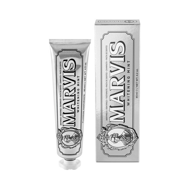 Зубная паста Marvis Whitening Mint, 85 мл, 147 г, белый