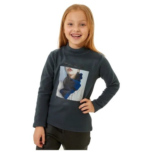 Водолазка COLABEAR, Размер 138 см, Зеленый, 685459