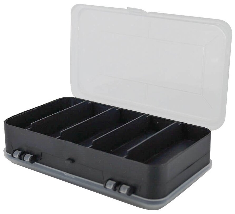 Органайзер для хранения, строительный / ящик для инструмента CET 7" двухсторонний, переработанный пластик, 17.5x10.6x4.6 см, черный - фотография № 12