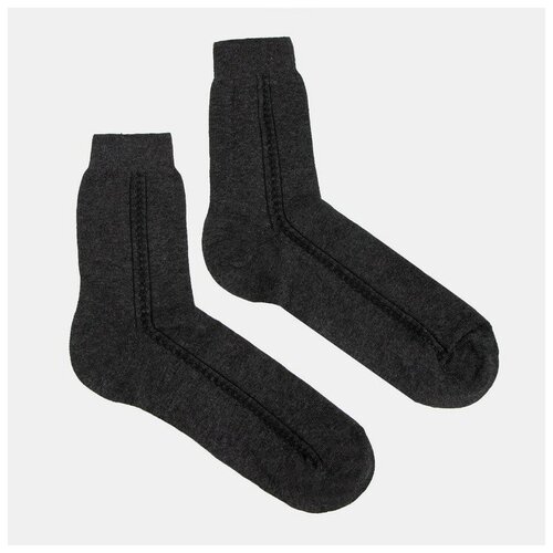 Носки Collorista, размер 27, черный носки collorista размер 23 27 белый
