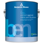 Краска акриловая Benjamin Moore Ben 626 Interior Acrylic моющаяся яичная скорлупа - изображение