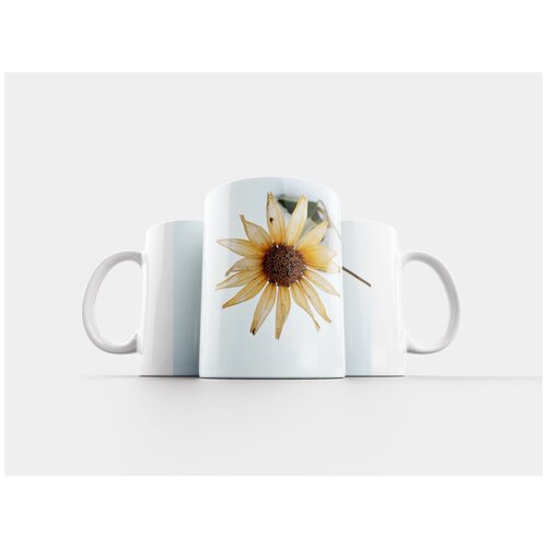 фото Кружка "зима, снег, цветок" 320 мл lotsprints