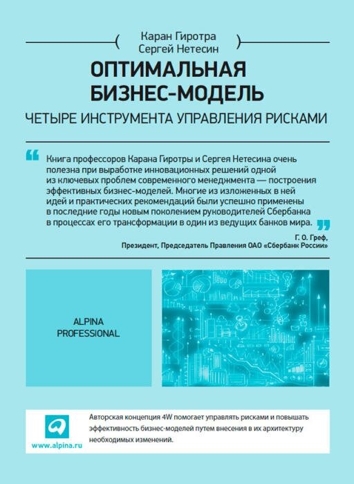 Каран Гиротра, Сергей Нетесин "Оптимальная бизнес-модель: Четыре инструмента управления рисками (электронная книга)"