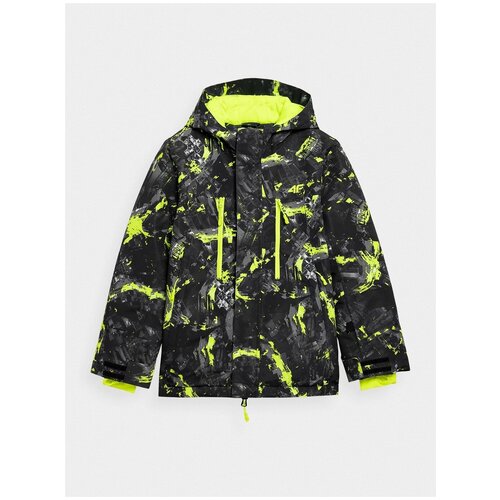 фото Горнолыжная куртка 4f boy's ski jackets зеленый 146 hjz21-jkumn002a-45s 4f sport performance