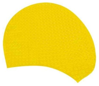 Шапочка для плавания Atemi, силикон (бабл), желтый, Bs30