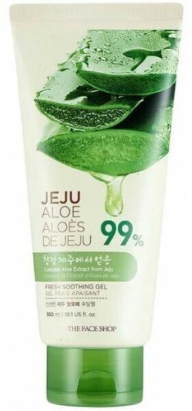 Гель с алоэ универсальный увлажняющий The Saem Jeju Fresh Aloe Soothing Gel 99% (120 мл)
