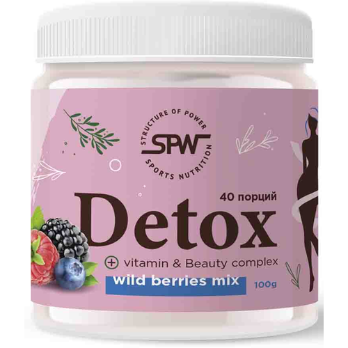 Детокс SPW Detox, ягодный микс, 100 гр.