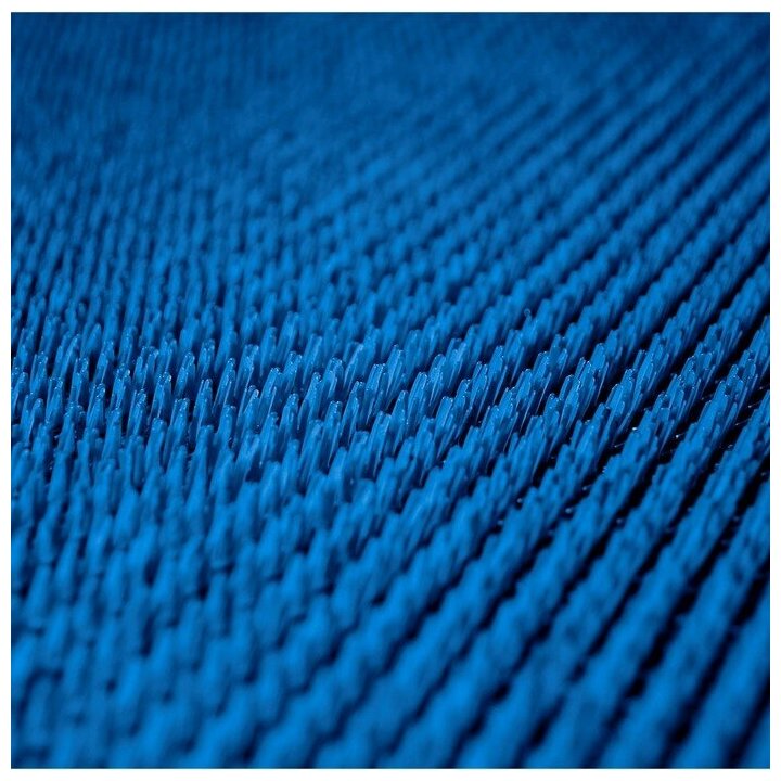 Покрытие ковровое щетинистое «Травка», 0,95×11,8 м, в рулоне, цвет синий - фотография № 3