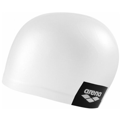 фото Шапочка для плавания arena logo moulded cap(белый)