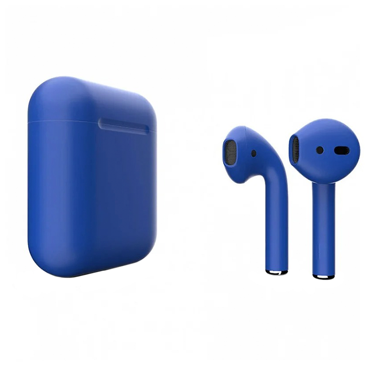 Наушники Apple AirPods 2 Color (без беспроводной зарядки чехла) Синий матовый