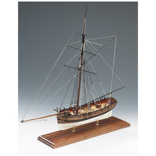 Сборная модель корабля от Amati (Италия), Lady Nelson, М.1:64 модель корабля от amati италия adventure pirate schooner с инструментами
