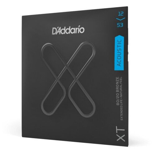 D Addario Xtabr1253 струны для акустической гитары струны для бас гитары daddario twb050