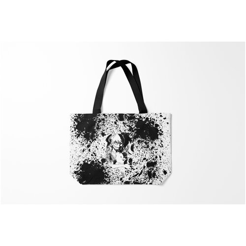 фото Сумка-шоппер / 46х35 см / аниме / danganronpa джунко монокума burnettie