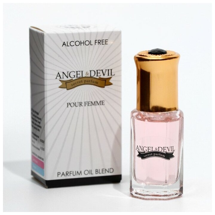 Масло парфюмерное женское ANGEL & DEVIL, 6 мл 7671992