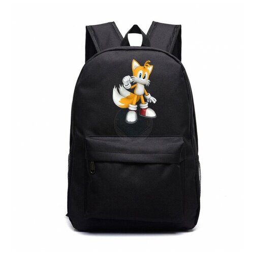 фото Рюкзак соник (sonic) черный №1 noname