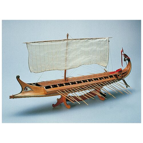 Сборная модель корабля для начинающих Amati (Италия), греческая бирема Greek Bireme, М.1:35