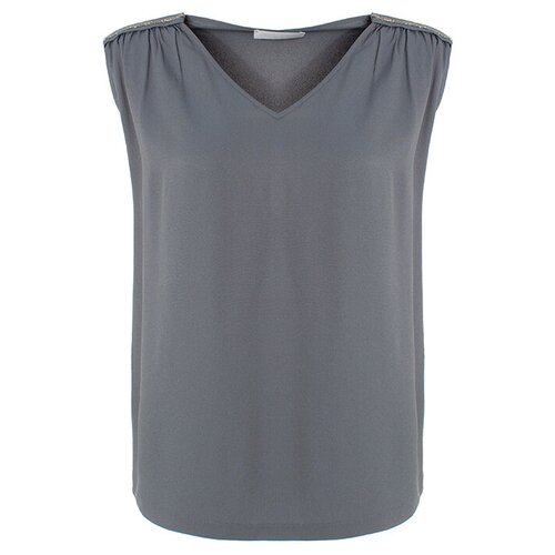 фото Топ fabiana filippi tpd260w779 тем.серый 42