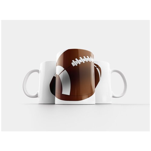 фото Кружка "американский футбол, мяч, яйцо" 320 мл lotsprints