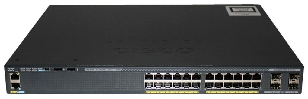 Коммутатор (switch) Cisco (WS-C2960XR-24PD-I)