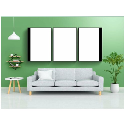 фото Набор модулных постеров для интерьера "бумага, белый, пустой" 60x90 см. в тубусе, без рамки lotsprints