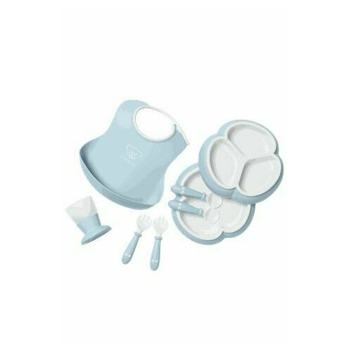 Посуда BabyBjorn Dinnerware Set 8пр Powder Blue