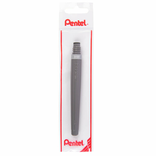 Pentel Сменный картридж для кисти Colour Brush XGFP FRP-137X серый