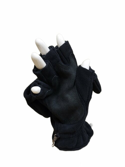 Перчатки-варежки Спн черные БТК размер 23-24