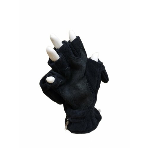 Перчатки-варежки Спн черные БТК размер 23-24