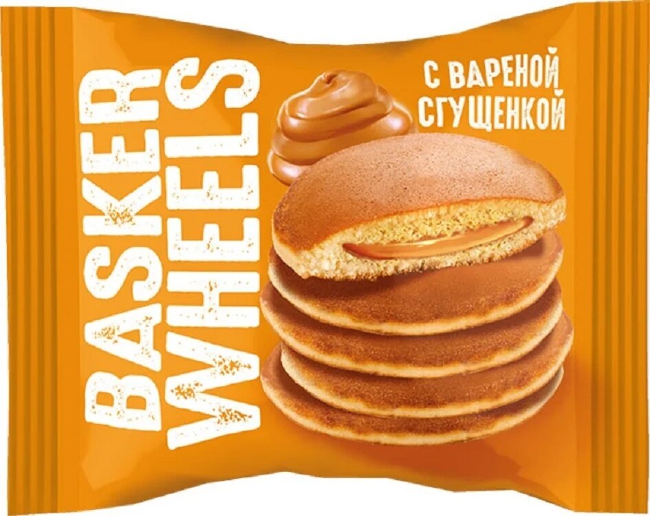 pancake с вареной сгущенкой,(28шт по 36 г)Яшкино