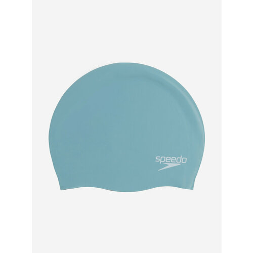 фото Шапочка для плавания speedo силиконовая moulded silc cap au green, размер 52-58